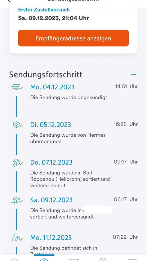 bis wann lifert hermes uhrzeit|Hermes sendung übergabezeit.